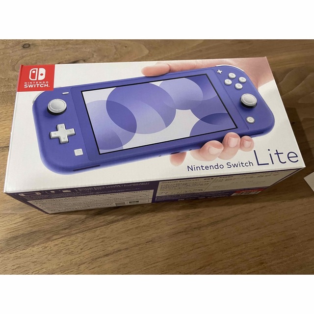 新品未開封Switch liteブルー