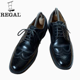 リーガル(REGAL)のREGAL ウイングチップ 2589 24 1/2 24.5㎝ ブラック(ドレス/ビジネス)