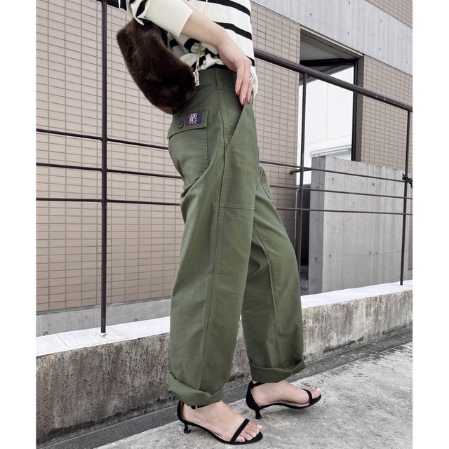 Spick & Span(スピックアンドスパン)の【GUNG HO】FATIGUE TROUSER メンズのパンツ(ワークパンツ/カーゴパンツ)の商品写真