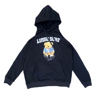 ポロラルフローレン(POLO RALPH LAUREN)の西海岸スタイル☆LUSSO SURF ベアパーカー　ブラック　Mサイズ☆(パーカー)