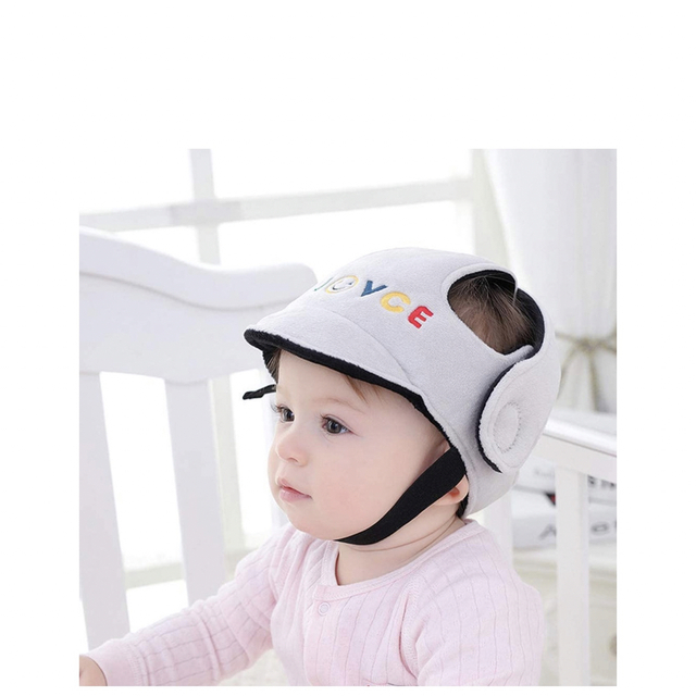 安全ヘルメットベビー幼児用 キッズ/ベビー/マタニティのこども用ファッション小物(帽子)の商品写真