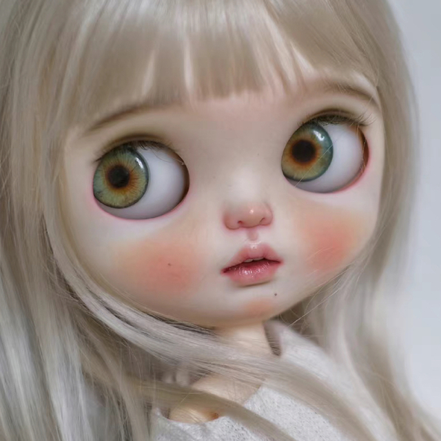 カスタムブライス ドール 海外作家様 かわいい きれい 天使 新年の