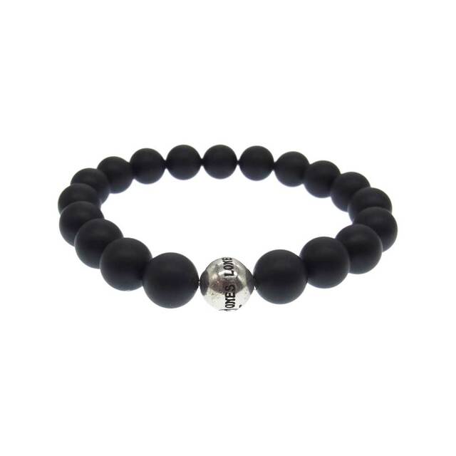 LONE ONES ロンワンズ ブレスレット MF-SB0005-MO 購入時ギャランティ付属 MF STONE BRACELET ビーズ ブレスレット ブラック系 シルバー系