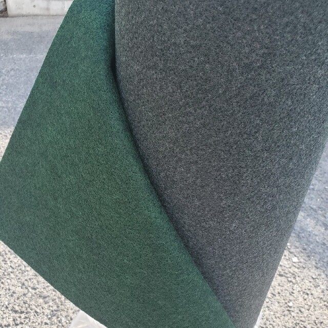 防草シート不織布(グリーン)巾1m×10m 厚み4mm 5