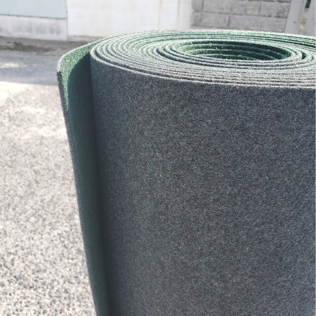 防草シート不織布(グリーン)巾1m×10m 厚み4mm 2