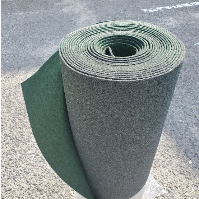 防草シート不織布(グリーン)巾1m×10m 厚み4mm