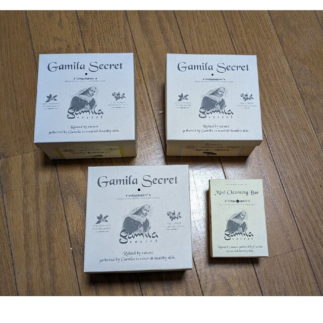 Gamila secret(ガミラシークレット)のガミラシークレット 115g×3点と30gの4個セット コスメ/美容のスキンケア/基礎化粧品(洗顔料)の商品写真