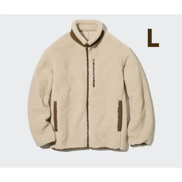 UNIQLO - 防風アウターフリースジャケット Lの通販 by yUri's shop
