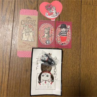 ヒグチユウコ展CIRCUS 入場特典＋トレーディングカード ＋ガチャ　セット(キャラクターグッズ)