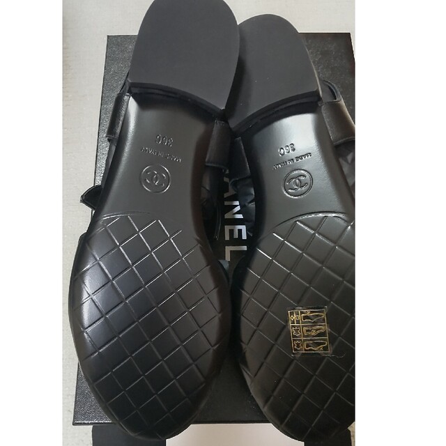 CHANEL - CHANELシャネル 未使用リボンサンダル36の通販 by うさぎ's