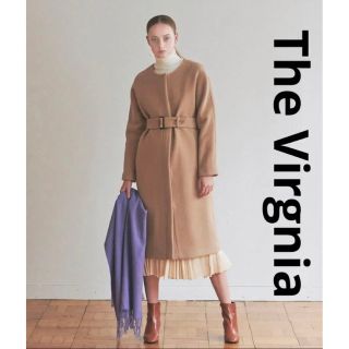 ザヴァージニア(The Virgnia)のThe Virgnia  ノーカラーコート　42,900円(ロングコート)