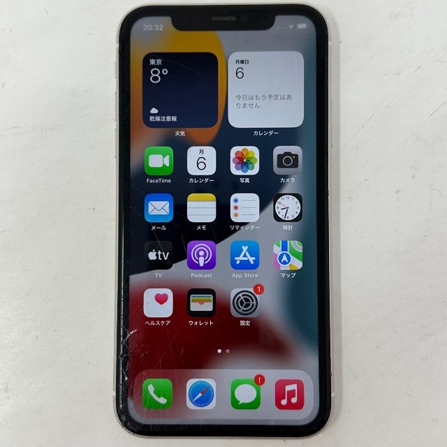 SIMフリー iPhone 11 64GB MWLU2J/A ホワイト