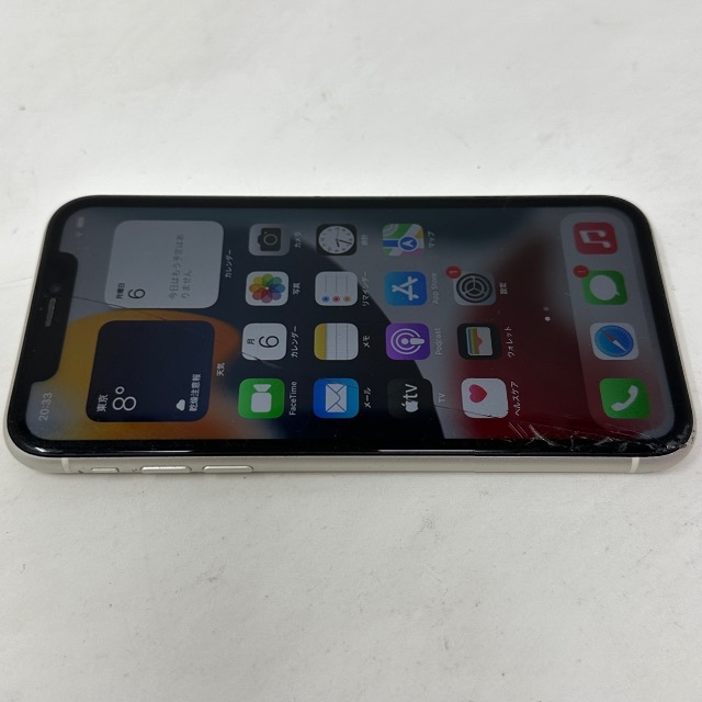 Apple(アップル)のSIMフリー iPhone 11 64GB MWLU2J/A ホワイト スマホ/家電/カメラのスマートフォン/携帯電話(スマートフォン本体)の商品写真