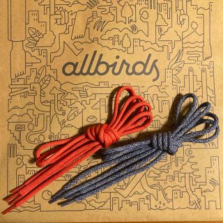 【新品・未使用】allbirds 靴ひも 2足セット(その他)