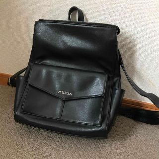 新品 MURUA ムルーア リュックサック ブラック