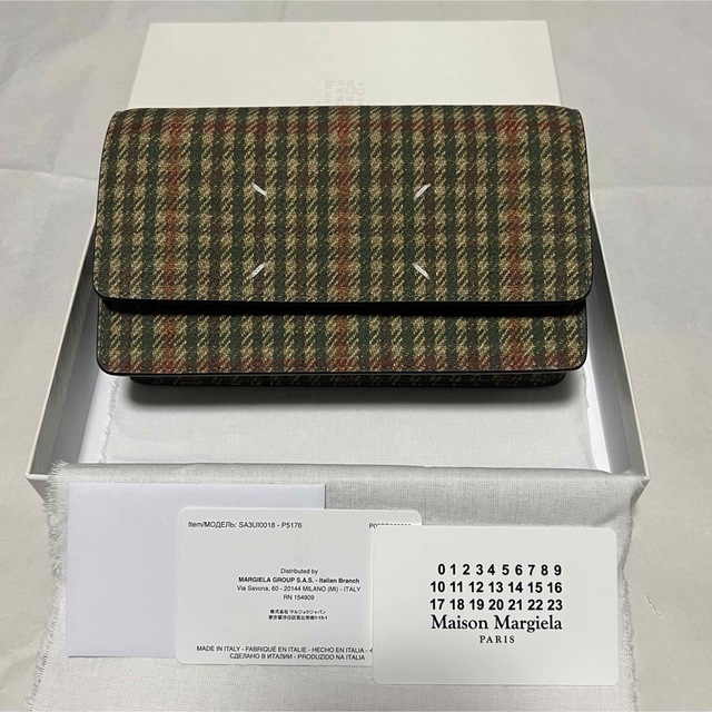 定番 - Margiela Martin Maison 新品Maison チェーンウォレット レザー