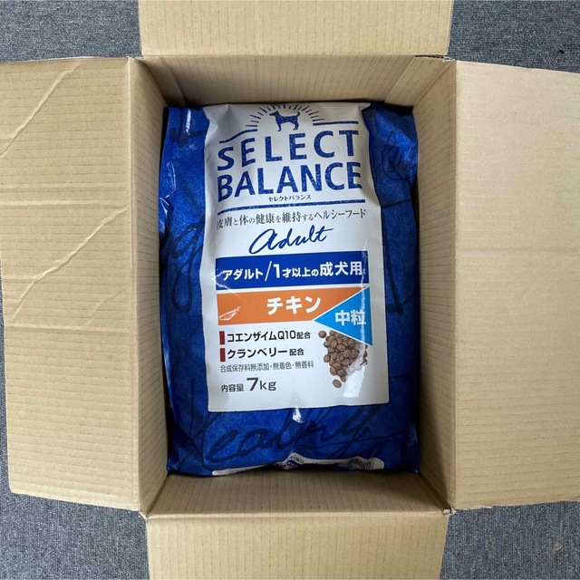 SELECT(セレクト)のセレクトバランス チキン 7kg 中粒 アダルト ドッグフード  ペットフード  その他のペット用品(ペットフード)の商品写真