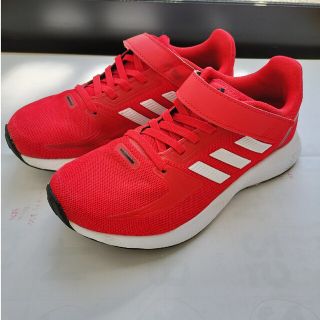 アディダス(adidas)の【tomokun様専用】アディダス　キッズシューズ　赤　22(スニーカー)