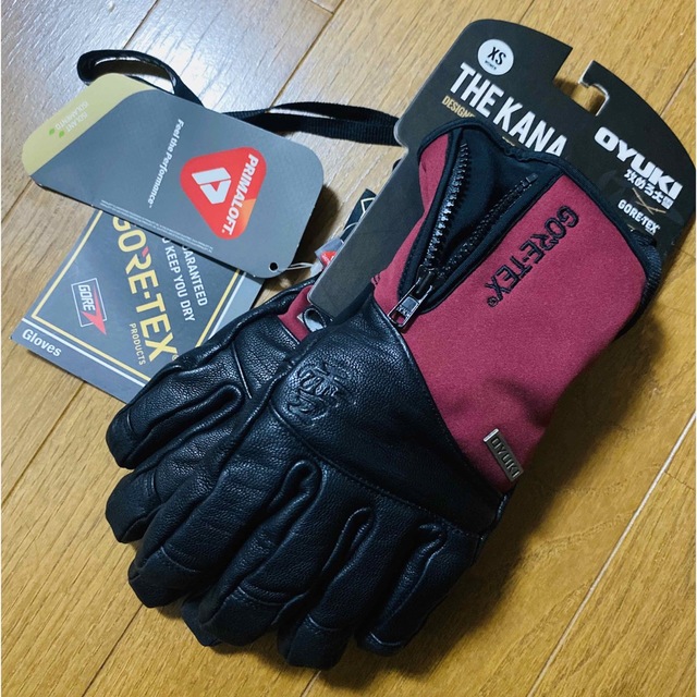 新品　OYUKI スノボ　革製　ゴアテックス　グローブ　ミトン　手袋　攻めろ大雪 スポーツ/アウトドアのスノーボード(ウエア/装備)の商品写真