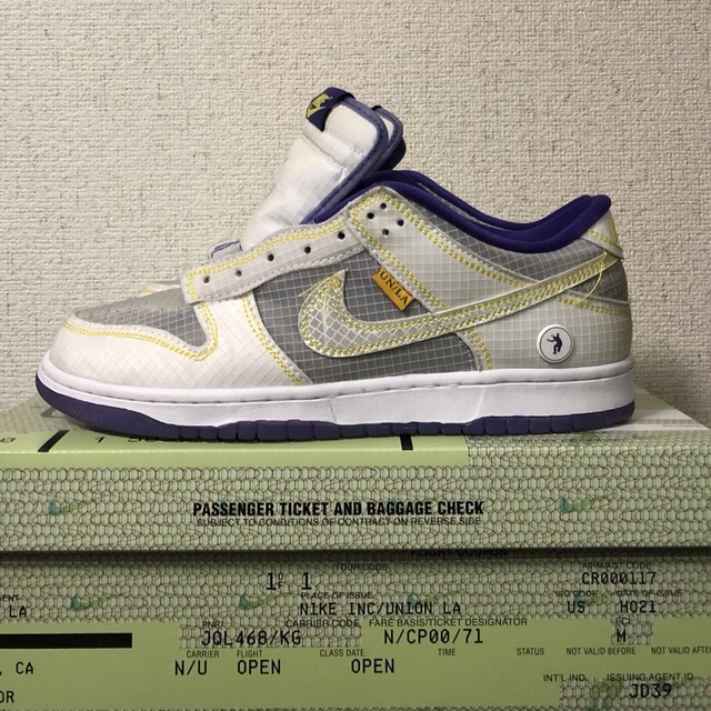 UNION × NIKE DUNK Low  "court purple"