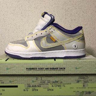 UNION × NIKE DUNK Low  "court purple"(スニーカー)