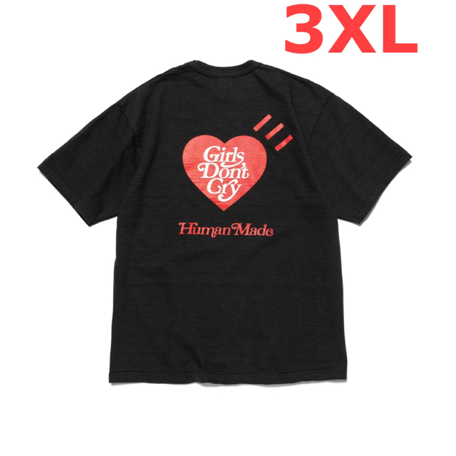 Girls Don't Cry(ガールズドントクライ)のGDC VALENTINE'S DAY HUMANMADE T-SHIRT  メンズのトップス(Tシャツ/カットソー(半袖/袖なし))の商品写真