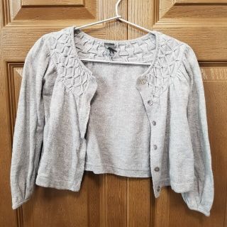 ベビーギャップ(babyGAP)のZARA　ザラ　カーディガン　ねずみ色　灰色　グレー　　100(カーディガン)