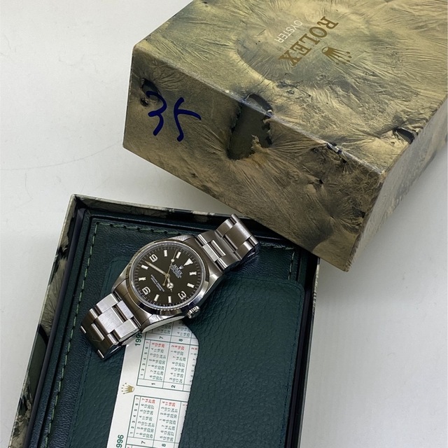数量限定セール ROLEX ＲＯＬＥＸ ＲＥＦ１４２７０ ＥＸ１ トリチウム Ｔ番 １９９６年頃 腕時計(アナログ)