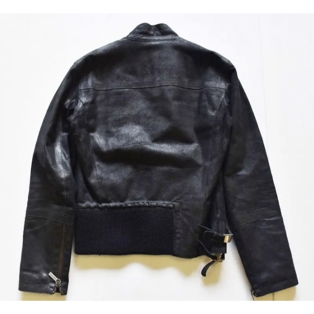 週末限定直輸入♪ DIRK BIKKEMBERGS 牛革レザーライダースジャケット