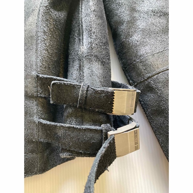 DIRK BIKKEMBERGS 牛革レザーライダースジャケット 黒 46 | www
