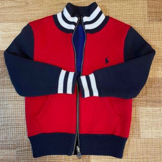 ラルフローレン(Ralph Lauren)のラルフローレン　リバーシブル　ニットパーカー　3T(ジャケット/上着)