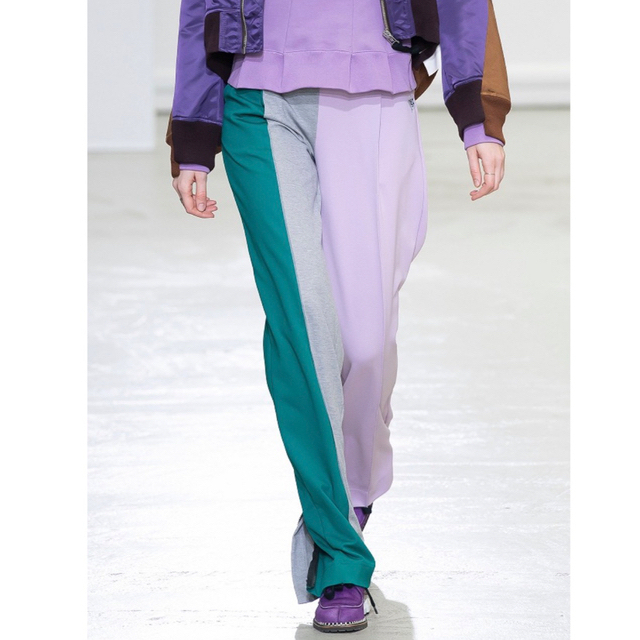 新品 Maison MIHARA YASUHIRO カラーブロックパンツ 38 人気ブランドの