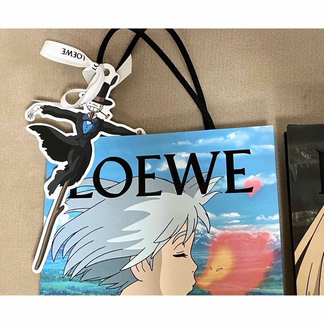 レディースLOEWE ロエベ ハウルの動く城 ショッパー2個セット