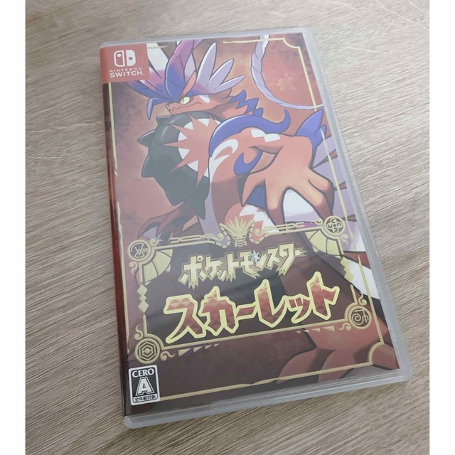 ポケモン(ポケモン)のポケットモンスター スカーレット エンタメ/ホビーのゲームソフト/ゲーム機本体(家庭用ゲームソフト)の商品写真