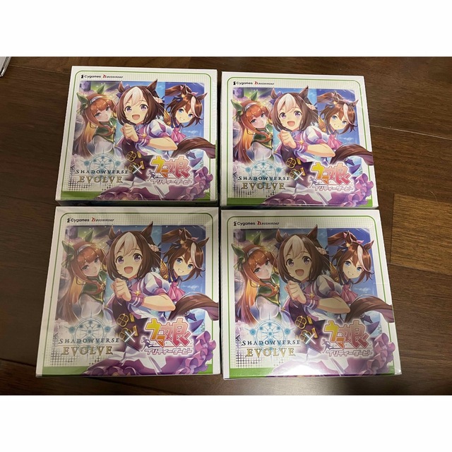 新品未開封 シャドウバース ウマ娘 4box シュリンク付き - Box/デッキ ...