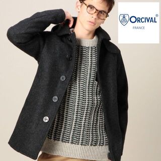 ORCIVAL - 【極美品】ORCIVAL シングルロングコート　ピーコート