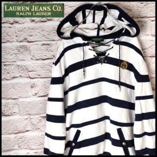 ラルフローレン(Ralph Lauren)のLAUREN JEANS Co　パーカー　両ポケット　メンズ　レディース(パーカー)