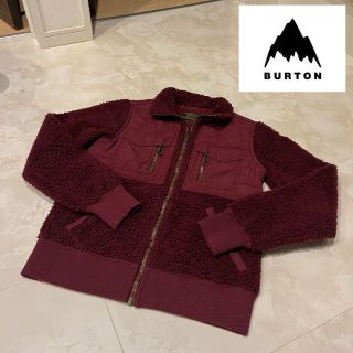 バートン　burton スノーボードウェア　赤　ワインレッド　バーガンディ