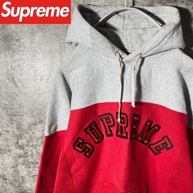 Supreme(シュプリーム)の[大人気]　シュプリーム　パーカー　アーチロゴ　マルチカラー　ゆるダボ　存在感◎ メンズのトップス(パーカー)の商品写真