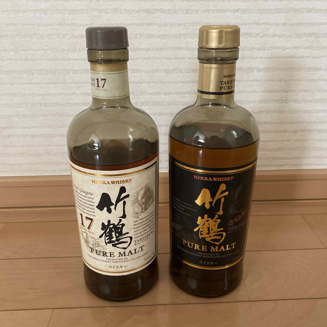 竹鶴ピュアモルト 17年 日本セット 正規品販売! 72.0%OFF www