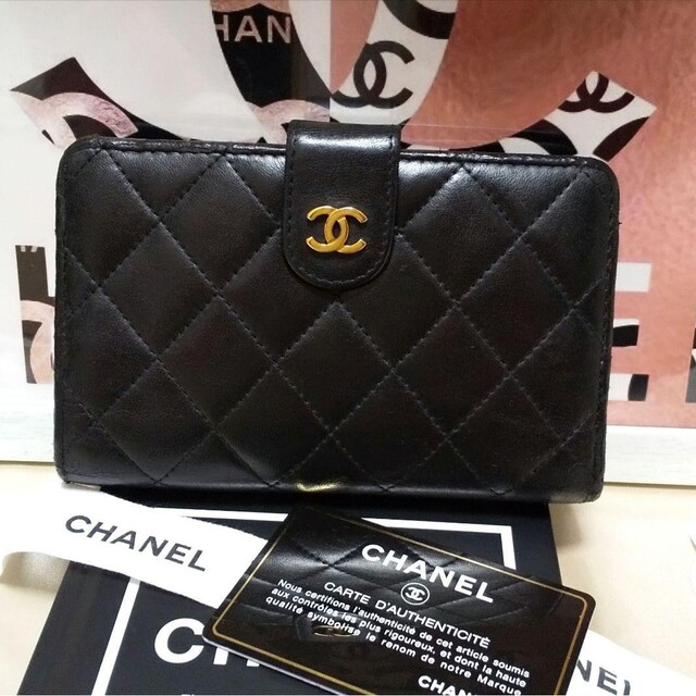 小銭入れ1箇所専用  CHANEL シャネル  折り財布