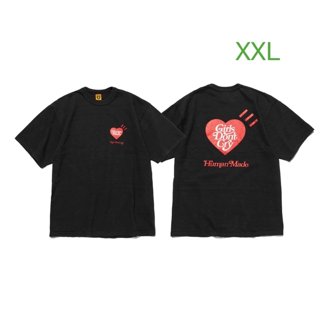 39SDAYT-SHIRT色HUMAN MADE GDC VALENTINE'S DAY T-SHIRT