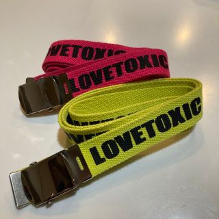 ラブトキシック(lovetoxic)のLOVETOXIC  ベルト　2本セット(ベルト)