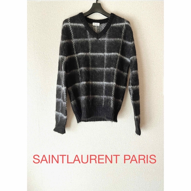 SAINT LAURENT PARIS サンローラン パリ　モヘヤセーター