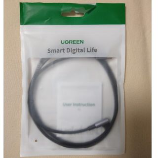 予約済【未使用品】UGREEN L字 USB Cケーブル 1m(PC周辺機器)