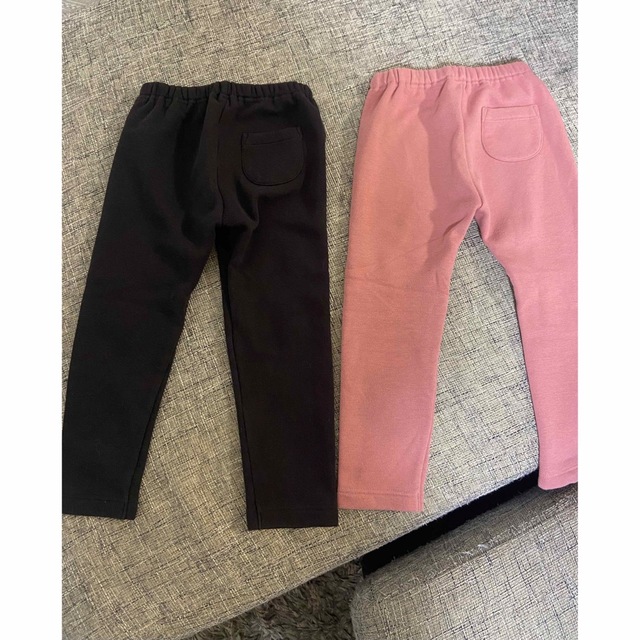 激安特価 ユニクロ UNIQLO レギンス ブルー ネイビー 120 UNIQLO レギンス パンツ 120cm 10分丈 2枚セット 新品