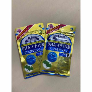 小林製薬栄養補助DHAイチョウ葉アスタキサンチン_305mg_90粒 2個セット(その他)