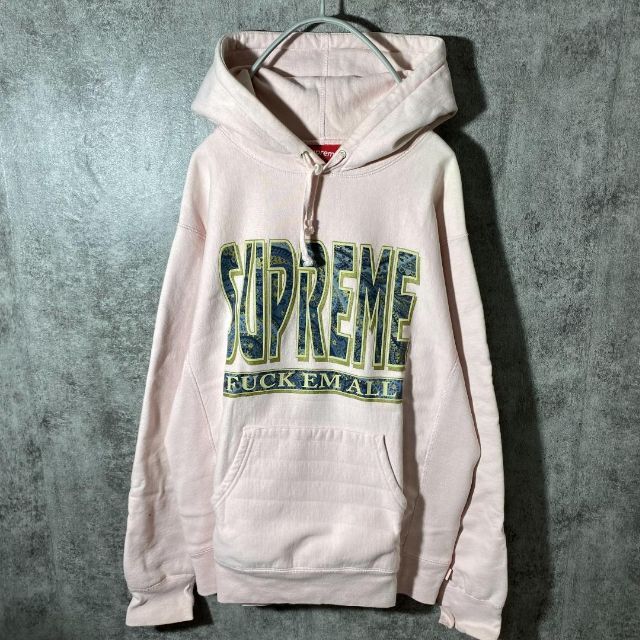 Supreme(シュプリーム)の[インパクト◎]シュプリーム　パーカー　ゆるダボLサイズ　存在感◎ 希少カラー◎ メンズのトップス(パーカー)の商品写真