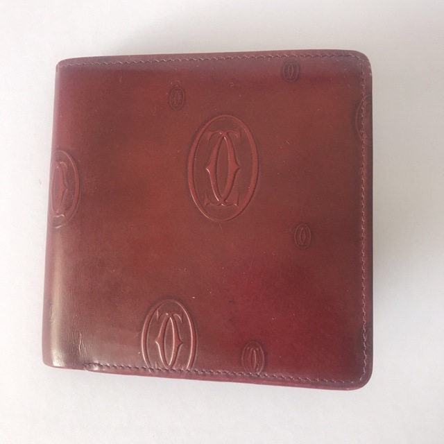 カルティエ　Cartier  二つ折財布　折れ財布　箱と説明書、証明書付き 1