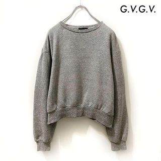 ジーヴィジーヴィ(G.V.G.V.)のG.V.G.V. ジーヴィジーヴィ★後ろ開き ショートトレーナー スウェット(トレーナー/スウェット)